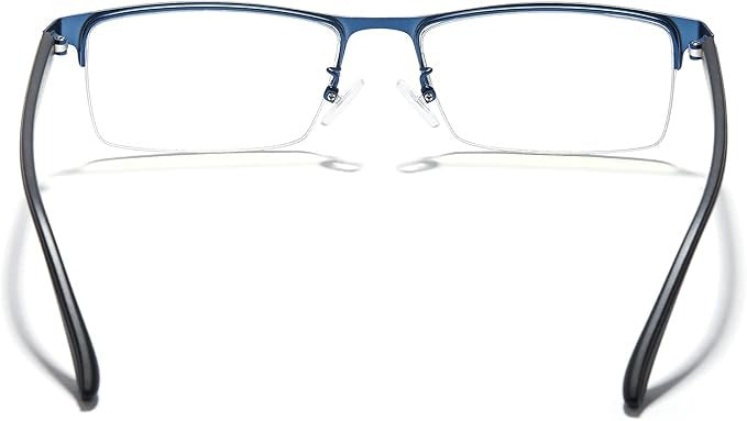 Joahis Programmer Glasses - Blue Light Blocking Metal Frame for Enhanced Focus and Eye Comfort