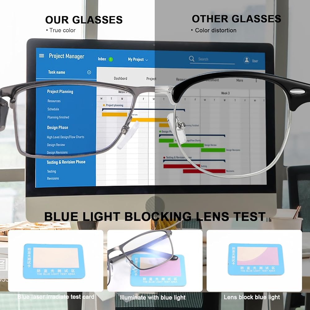 Joahis Programmer Glasses: Blue Light Blocking for Enhanced Focus